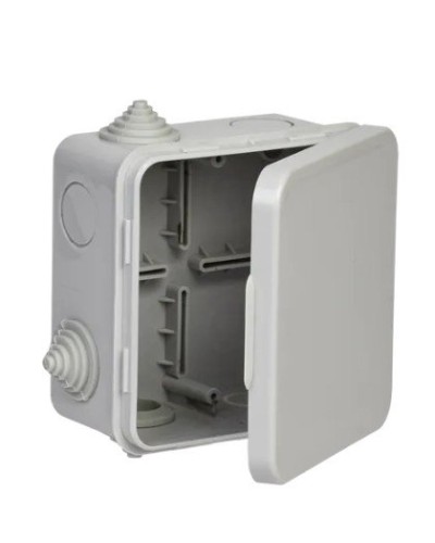 Коробка КМ 100х100х50 GENERICA (UKO31-100-100-050-K03-54G). Коробка распаячная для открытой проводки. GENERICA в Нефтекамске