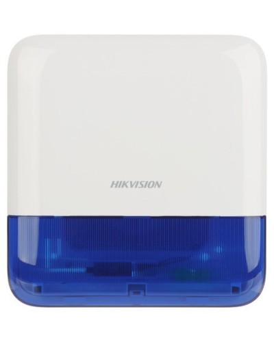 DS-PS1-E-WE Blue Indicator. Оповещатель свето-звуковой радиоканальный уличный. AX PRO Hikvision в Нефтекамске