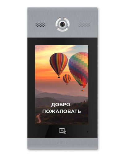 AA-14FB SILVER. Вызывная панель подъездного IP-домофона. BAS-IP в Нефтекамске