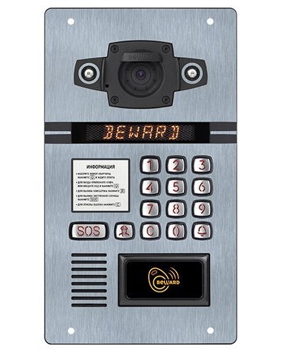 DKS15125 (2 мм 1,3 Мп). Вызывная панель подъездного IP-домофона. Beward в Нефтекамске