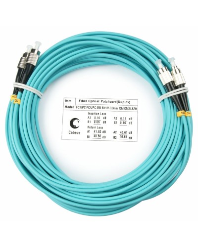 FOP-50-FC-FC-7m (8451c). Патч-корд оптический. CABEUS в Нефтекамске