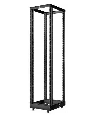 RA-42U-1000-BK (10160c). Открытая стойка 19, 42U, двухрамная, усиленная, цвет черный. CABEUS в Нефтекамске