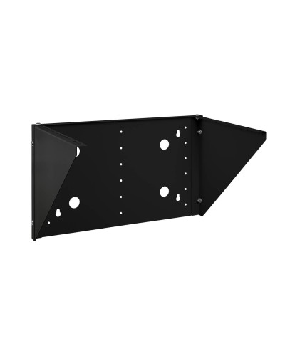NC-6U-V-BK (12027c). Кронштейн настенный вертикальный 19 6U, цвет черный. CABEUS в Нефтекамске