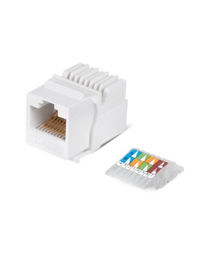 KJ-RJ45-Cat.6-Toolless (7959c): Вставка Keystone Jack RJ-45 в Нефтекамске