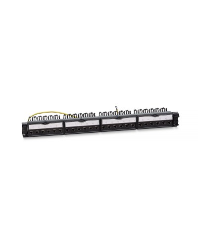 PL-24-KJ-RJ45-Cat.6a-SH-180T (11834c): Патч-панель 19" (1U), 24 порта RJ-45, категория 6a, полностью экранированная в Нефтекамске
