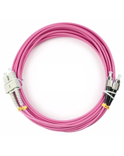FOP-50-OM4-SC-FC-10m (9116c). Патч-корд оптический. CABEUS в Нефтекамске