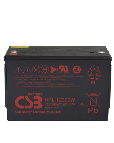 CSB HRL 12390W. Аккумулятор герметичный свинцово-кислотный. CSB в Нефтекамске