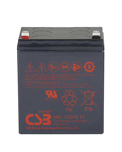 CSB HRL 1225W. Аккумулятор герметичный свинцово-кислотный. CSB в Нефтекамске