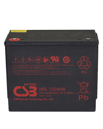 CSB HRL 12540W FR. Аккумулятор герметичный свинцово-кислотный. CSB в Нефтекамске