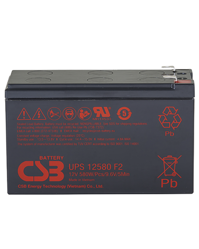 CSB UPS 12580. Аккумулятор герметичный свинцово-кислотный. CSB в Нефтекамске