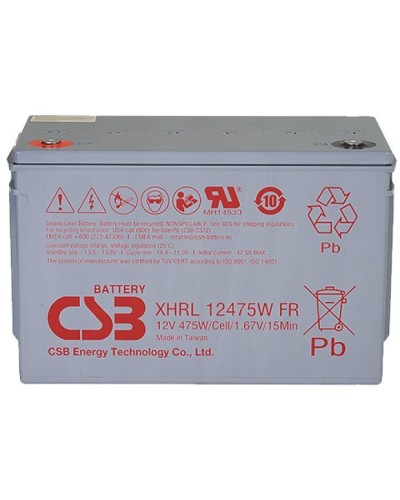 CSB XHRL 12475W FR. Аккумулятор герметичный свинцово-кислотный. CSB в Нефтекамске