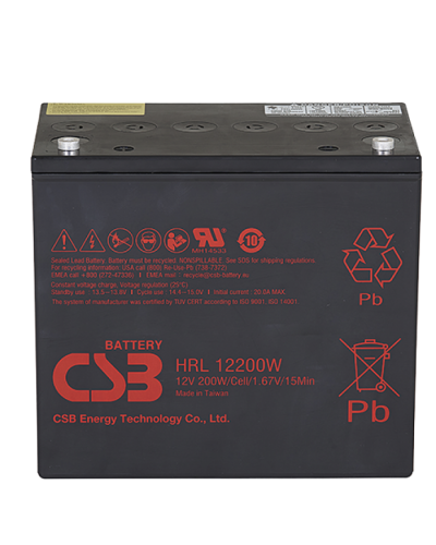 CSB HRL 12200W FR. Аккумулятор герметичный свинцово-кислотный. CSB в Нефтекамске