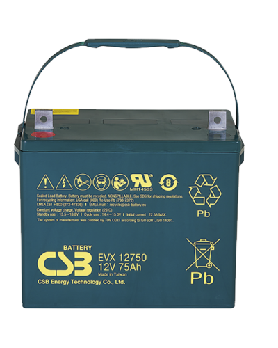 CSB EVX 12750. Аккумулятор герметичный свинцово-кислотный. CSB в Нефтекамске