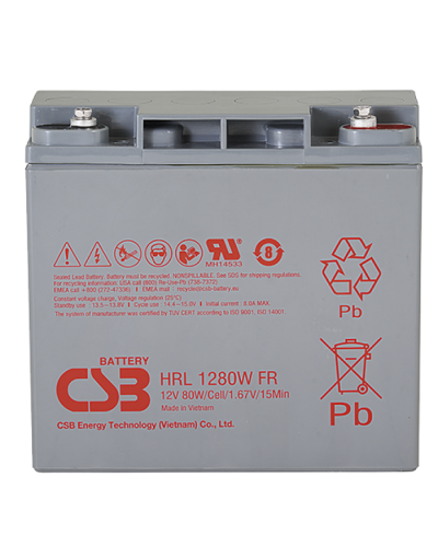 CSB HRL 12280W FR. Аккумулятор герметичный свинцово-кислотный. CSB в Нефтекамске