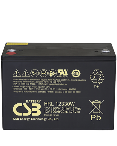 CSB HRL 12330W FR. Аккумулятор герметичный свинцово-кислотный. CSB в Нефтекамске