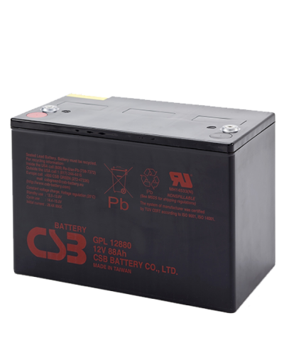 CSB GPL 12880. Аккумулятор герметичный свинцово-кислотный. CSB в Нефтекамске