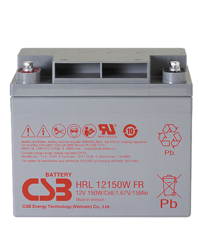 CSB HRL 12150W FR. Аккумулятор герметичный свинцово-кислотный. CSB в Нефтекамске