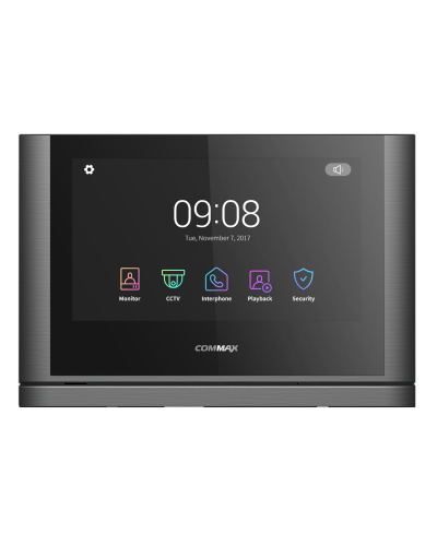CDV-1024MA/VZ (светлое серебро) Black Smog. Монитор видеодомофона цветной. Commax в Нефтекамске