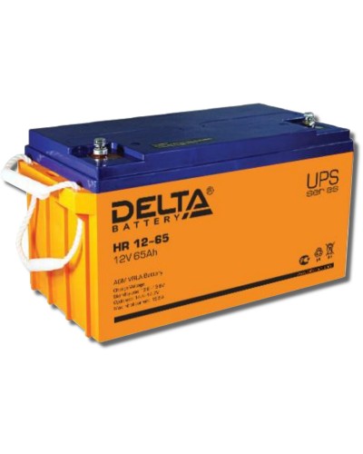 Delta HR 12-65. Аккумулятор герметичный свинцово-кислотный. Delta в Нефтекамске