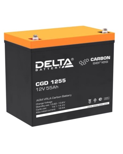 Delta CGD 1255. Аккумулятор герметичный свинцово-кислотный. Delta в Нефтекамске