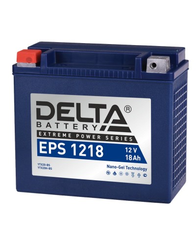 Delta EPS 1218. Аккумулятор герметичный свинцово-кислотный стартерный. Delta в Нефтекамске
