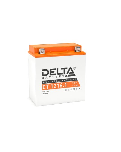 Delta CT 1216.1. Аккумулятор герметичный свинцово-кислотный стартерный. Delta в Нефтекамске