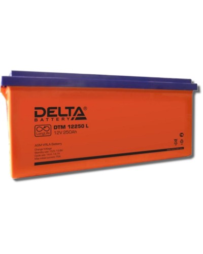 Delta DTM 12250 L. Аккумулятор герметичный свинцово-кислотный. Delta в Нефтекамске