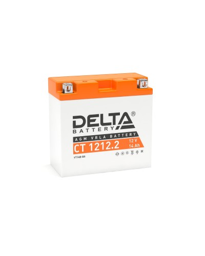 Delta CT 1212.2. Аккумулятор герметичный свинцово-кислотный стартерный. Delta в Нефтекамске
