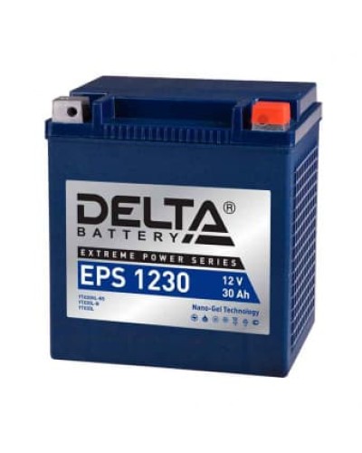 Delta EPS 1230. Аккумулятор герметичный свинцово-кислотный стартерный. Delta в Нефтекамске
