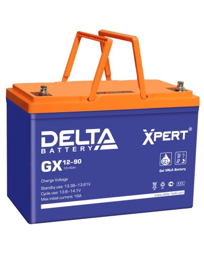 Delta GX 12-90. Аккумулятор герметичный свинцово-кислотный. Delta в Нефтекамске