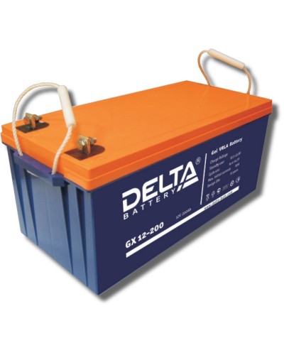 Delta GX 12-200. Аккумулятор герметичный свинцово-кислотный. Delta в Нефтекамске
