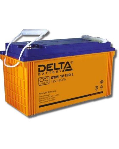 Delta DTM 12120 L. Аккумулятор герметичный свинцово-кислотный. Delta в Нефтекамске