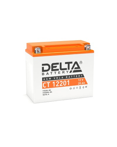 Delta CT 1220.1. Аккумулятор герметичный свинцово-кислотный стартерный. Delta в Нефтекамске