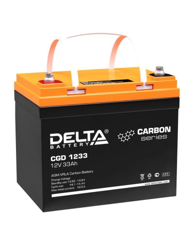 Delta CGD 1233. Аккумулятор герметичный свинцово-кислотный. Delta в Нефтекамске