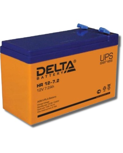 Delta HR 12-7.2. Аккумулятор герметичный свинцово-кислотный. Delta в Нефтекамске