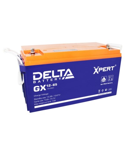 Delta GX 12-65. Аккумулятор герметичный свинцово-кислотный. Delta в Нефтекамске