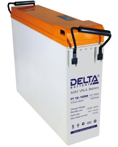 Delta FT 12-105 M. Аккумулятор герметичный свинцово-кислотный. Delta в Нефтекамске