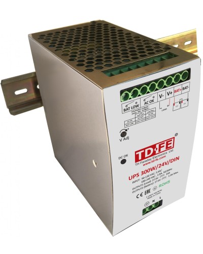UPS 300W/24V/DIN. Источник вторичного электропитания резервированный. FARADAY в Нефтекамске