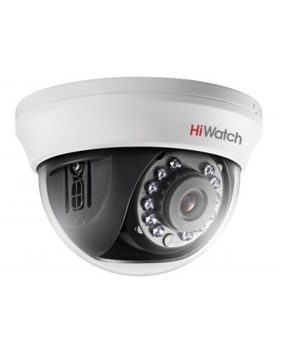 DS-T591(C) (2.8 mm). Бюджетная видеокамера мультиформатная купольная. HiWatch в Нефтекамске