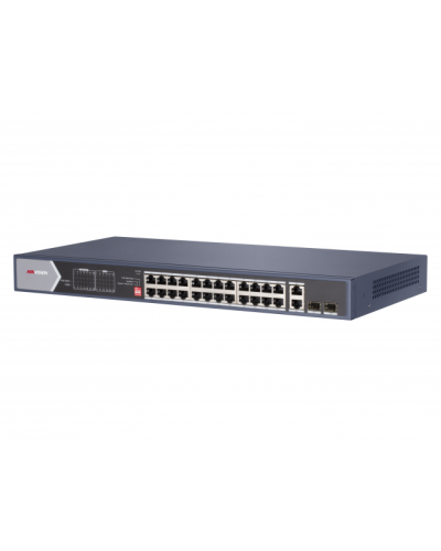 DS-3E0528HP-E. Коммутатор с питанием POE. Hikvision в Нефтекамске