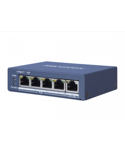 DS-3E0505P-E/M. Коммутатор с питанием POE. Hikvision в Нефтекамске