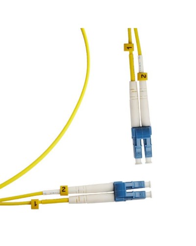 FC-D2-9-LC/UR-LC/UR-H-2M-LSZH-YL. Патч-корд волоконно-оптический LC/UPC-LC/UPC. Hyperline в Нефтекамске