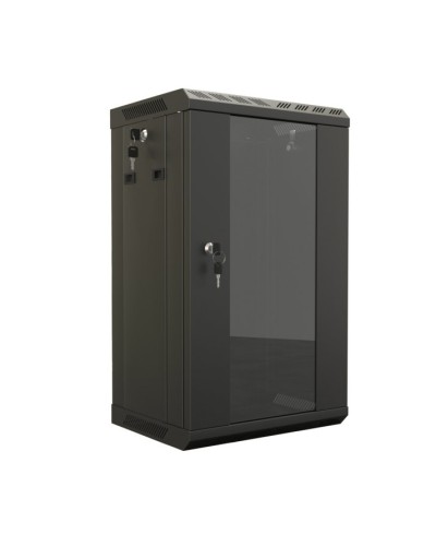 TDB-9U-GP-RAL9004. Шкаф телекоммуникационный 10 настенный, 9U. Hyperline в Нефтекамске