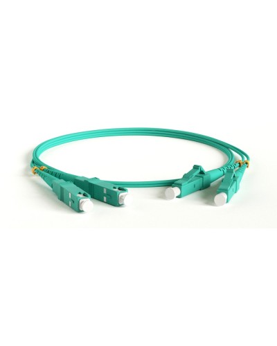FC-D2-503-LC/PR-SC/PR-H-10M-LSZH-AQ. Патч-корд волоконно-оптический многомодовый. Hyperline в Нефтекамске