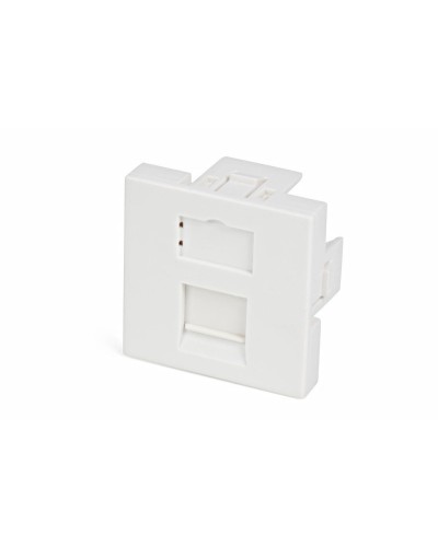 SIP2-1K-M45-45. Вставка 45х45 для 1 модуля формата Keystone Jack, со шторкой. Hyperline в Нефтекамске