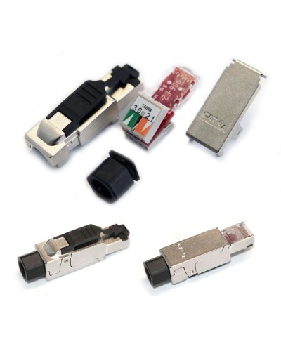 PLUF-8P8C-S-C6-SH. Разъем RJ-45. Hyperline в Нефтекамске
