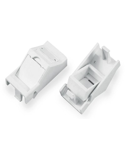 SIP2A-1K-M45-22.5. Вставка угловая 45x22.5 (аналог Mosaic) для 1 модуля формата Keystone Jack. Hyperline в Нефтекамске