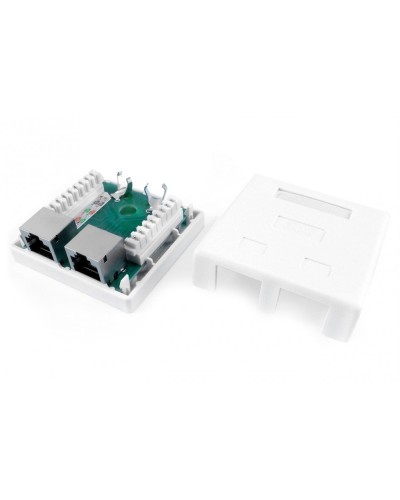SB1-2-8P8C-C6-SH-WH. Розетка RJ-45. Hyperline в Нефтекамске
