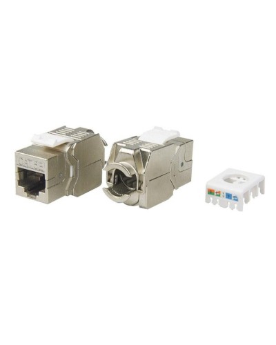 KJ8-8P8C-C5e-180-TLS-SH-F-WH. Вставка Keystone Jack RJ-45. Hyperline в Нефтекамске