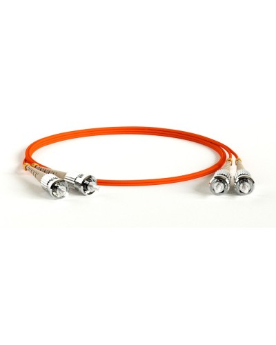 FC-D2-50-ST/PR-ST/PR-H-1M-LSZH-OR. Патч-корд волоконно-оптический многомодовый. Hyperline в Нефтекамске